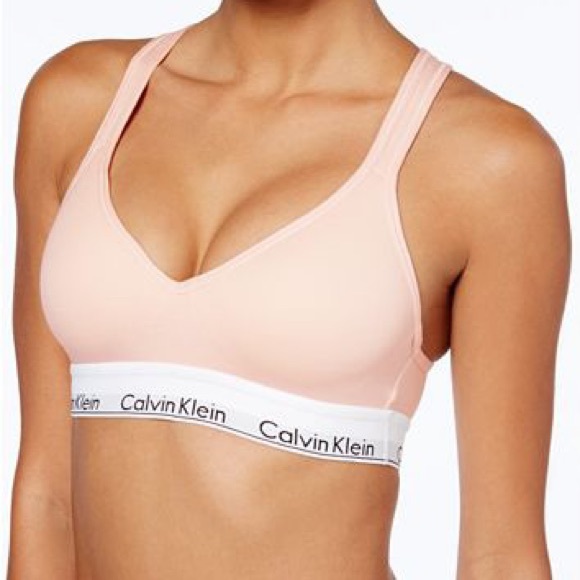 Calvin Klein Other - Calvin Klein Cotton Padded Bralette sports bra